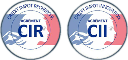 Entreprise agréée Crédit d'Impôt Recherche (CIR) et Crédit d'Impôt Innovation (CII)