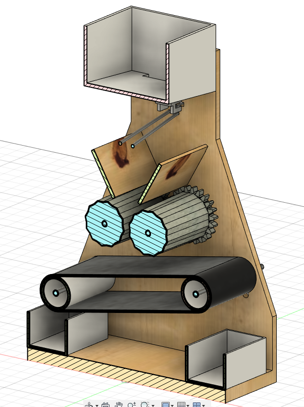 Départ d'un besoin précis, puis conception d'une solution en 3D.